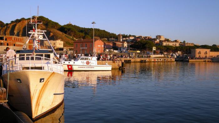 Cartolina dal porto